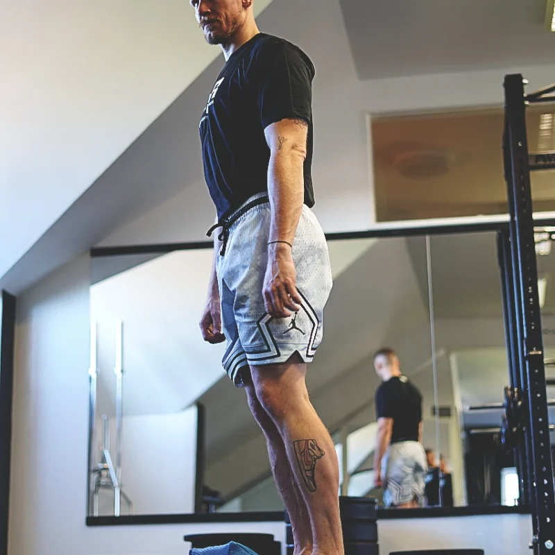 PWR Flexor Classic - nedrseća rampa za istezanje listova nogu - visina 20 cm - ugao rampe 26,5 stepeni