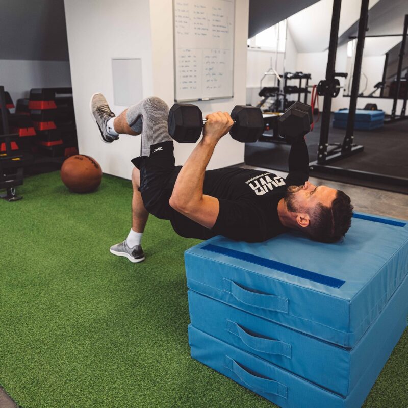 PWR ABS Drop Blocks - Nedrseće podloge za trening sa tegovima i plyo skokovima - 75 x 60 x 15 cm